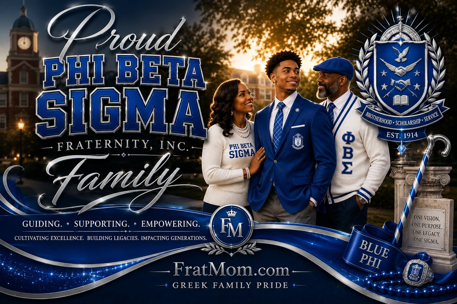 Proud Phi Beta Sigma Family — FratMom.com